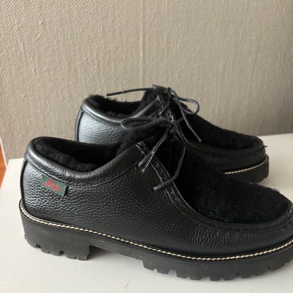 G.H. Bass Wallace Leather Shearling Moc